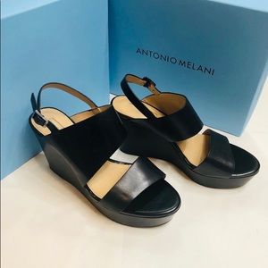 NWT Antonio Melani wedges